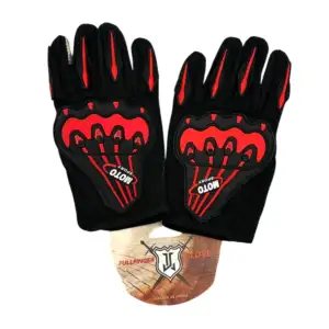 Par guantes antideslizantes con dedo táctil para motociclista / moto …