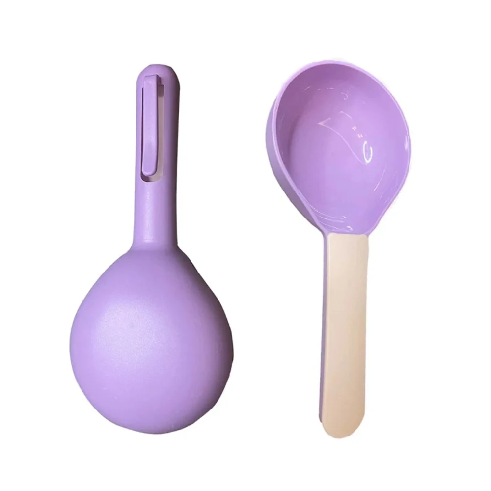 Pala cuchara medidora para comida de mascota, variedad de colores / jr1719