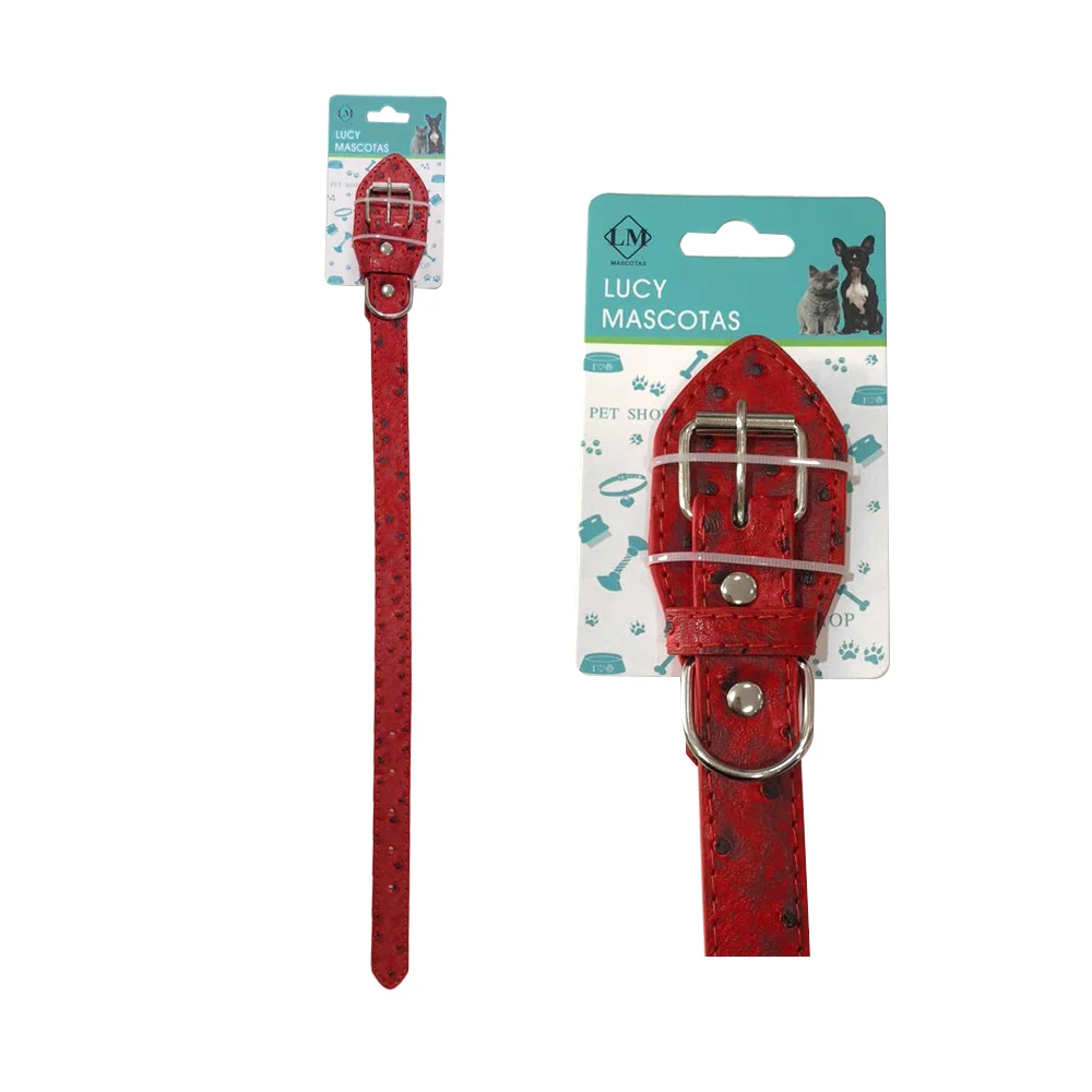 Collar para perro tamaño chico 50 x 2.5cm lm con relieves en forma de…