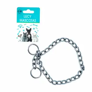 1pza Collar cadena delgada de hierro para mascotas, 45cm / lucy masco…