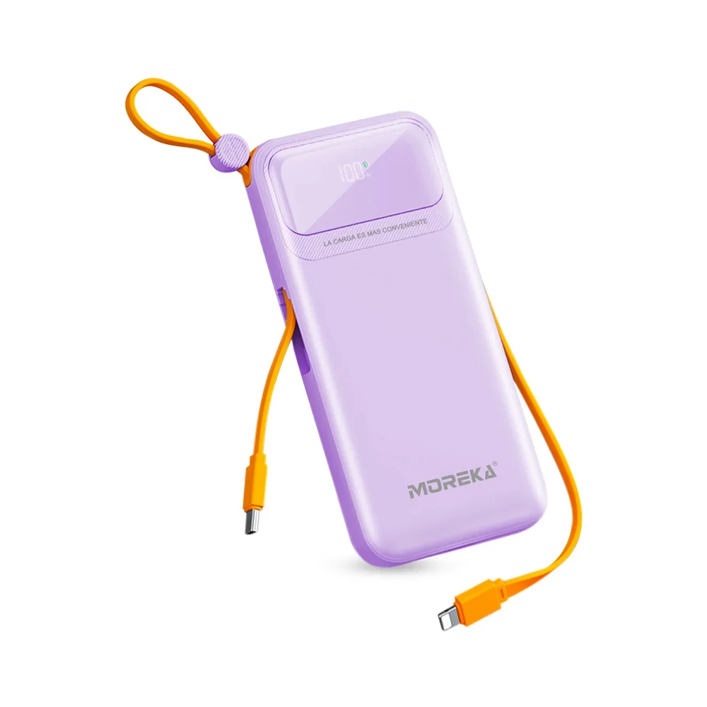Power bank batería portátil de 10000mah con pantalla indicadora de ba…