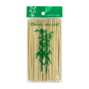 Paquete con 87 palillos delgados de bambú para hacer brochetas, 15cm …
