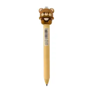 Lápiz mágico infinito retráctil, figura en forma de oso de silicona /…