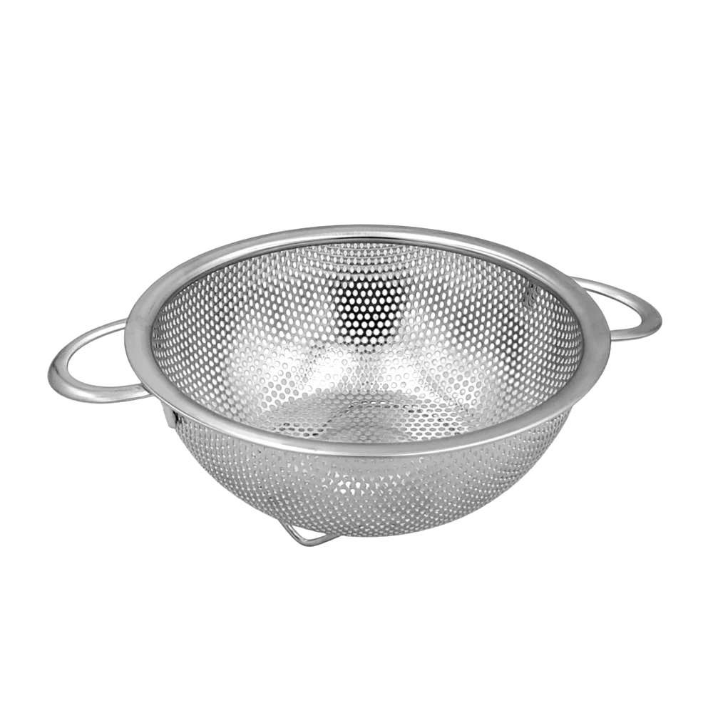 Colador / escurridor de acero inoxidable para alimentos, 16cm / passe…