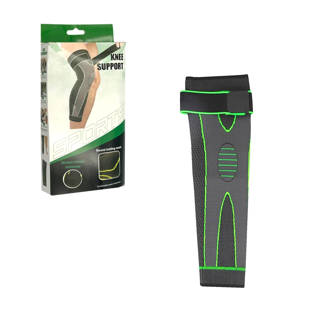 Rodillera extendida de compresión con strap ajustable / knee support …
