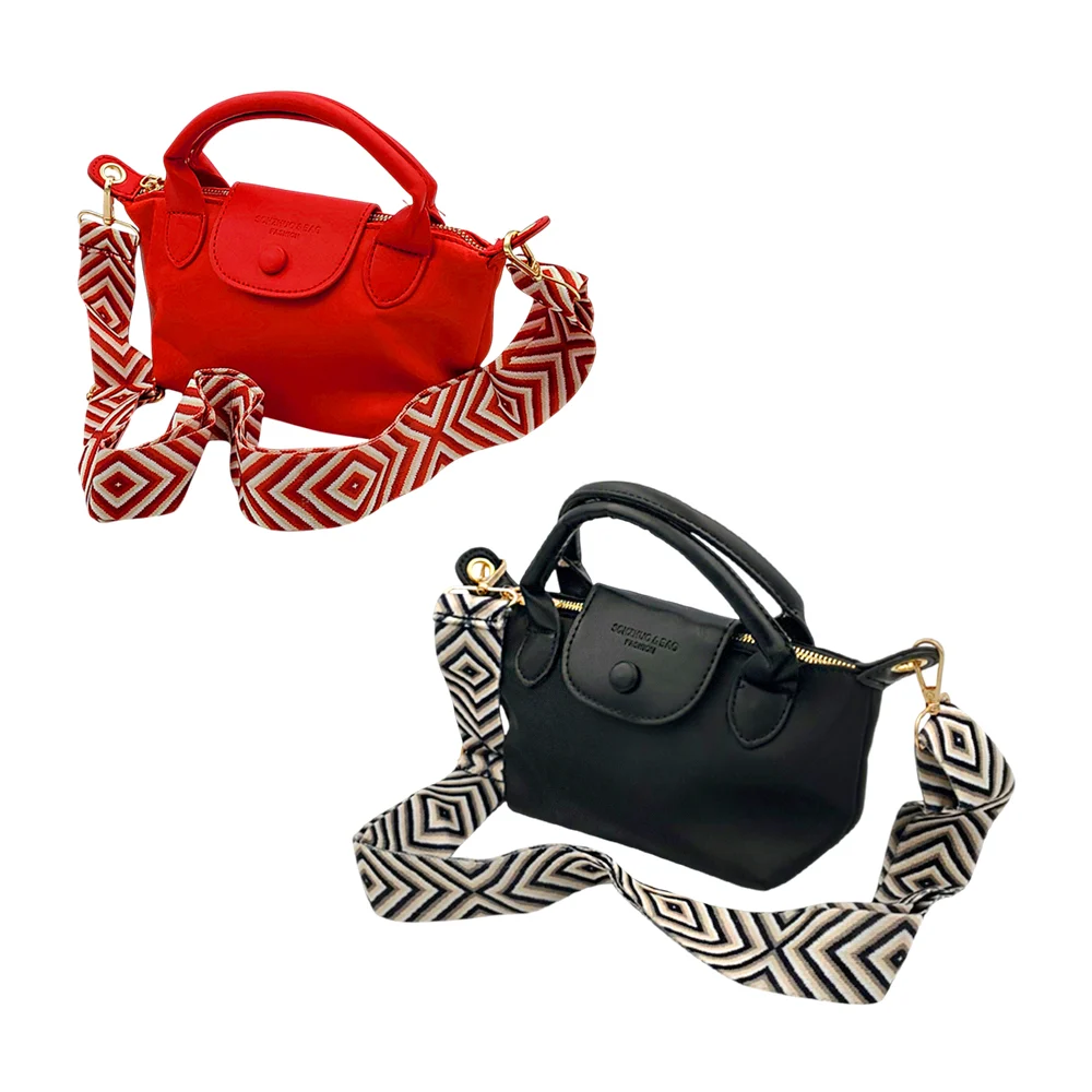 Bolsa de mano con correa ajustable para dama, variedad de colores / s…