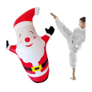 Santa claus inflable gigante para decoración de navidad, 1.35x1.1m + …