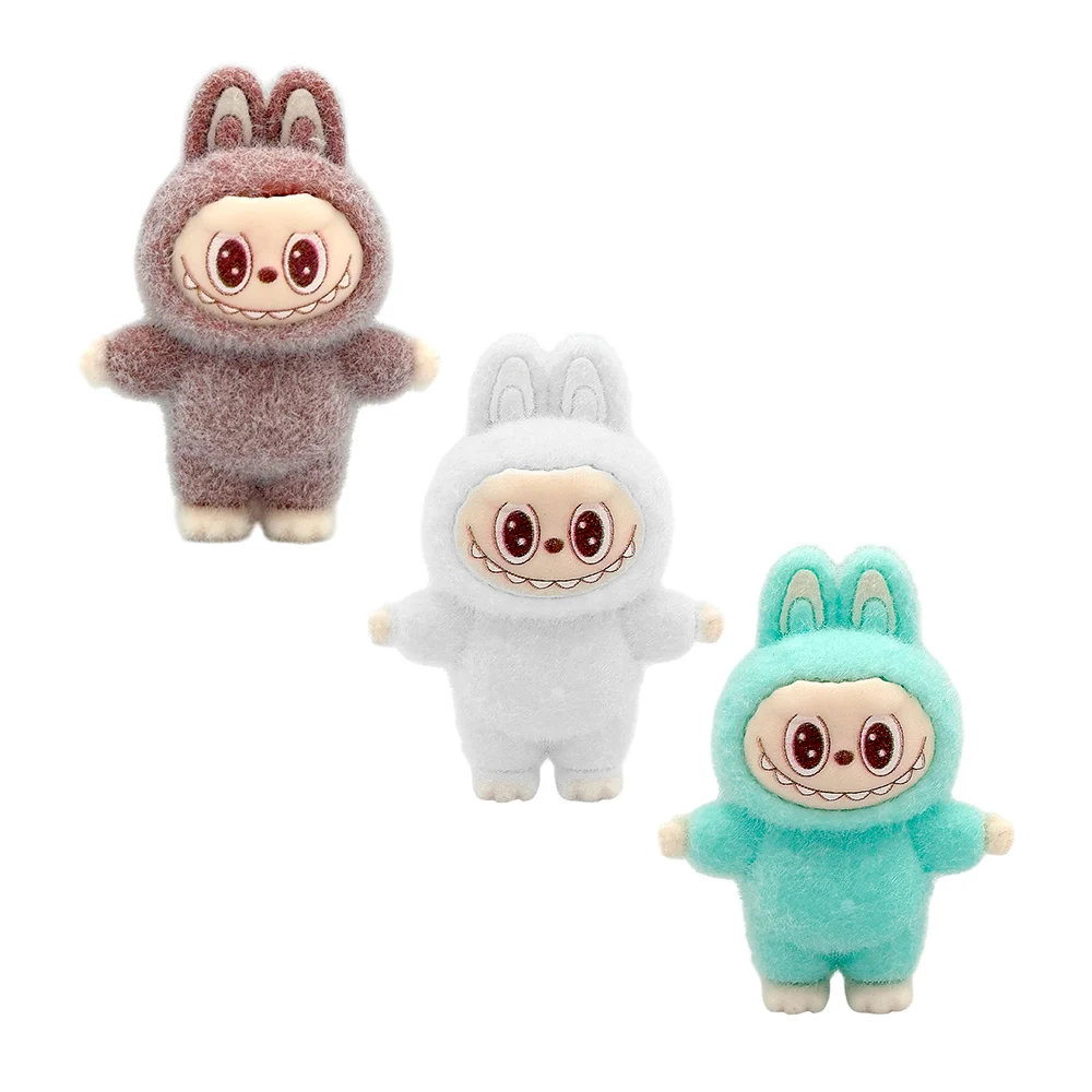 1pza Mini muñeco decorativo coleccionable en forma de labubu, varieda…