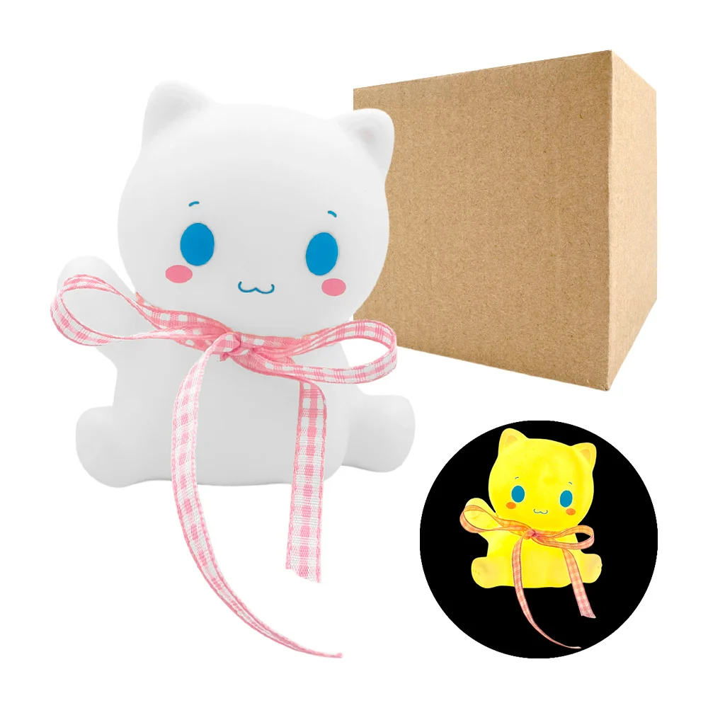 Figura lámpara decorativa en forma de animalito con luz led cálida y …