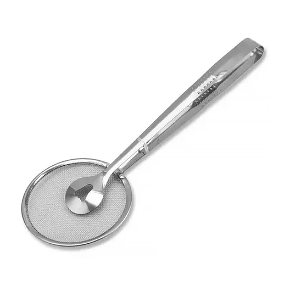 Tenaza - pinza metálica de 29cm con escurridor para alimento / kitche…
