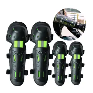 Set de rodilleras y coderas para protección con straps ajustables y d…