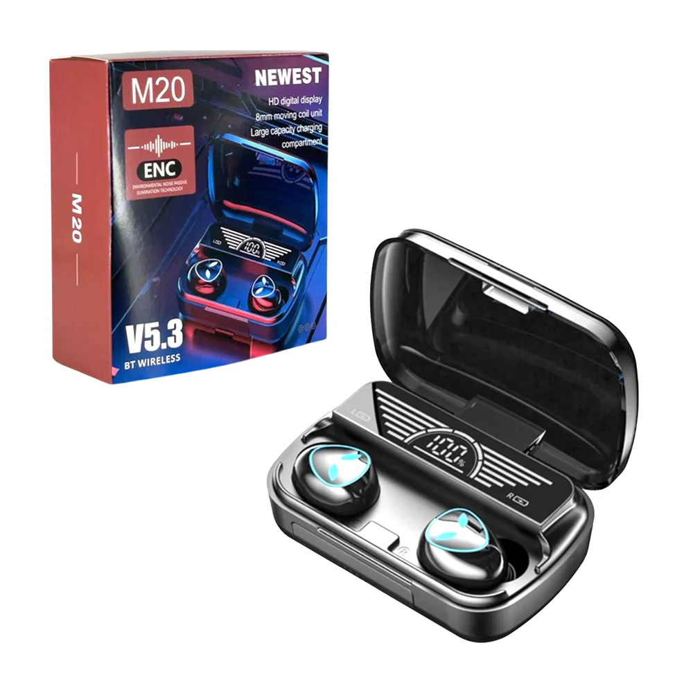 Audífonos inalámbricos buytiti, con diseño de alien rgb y estuche de …