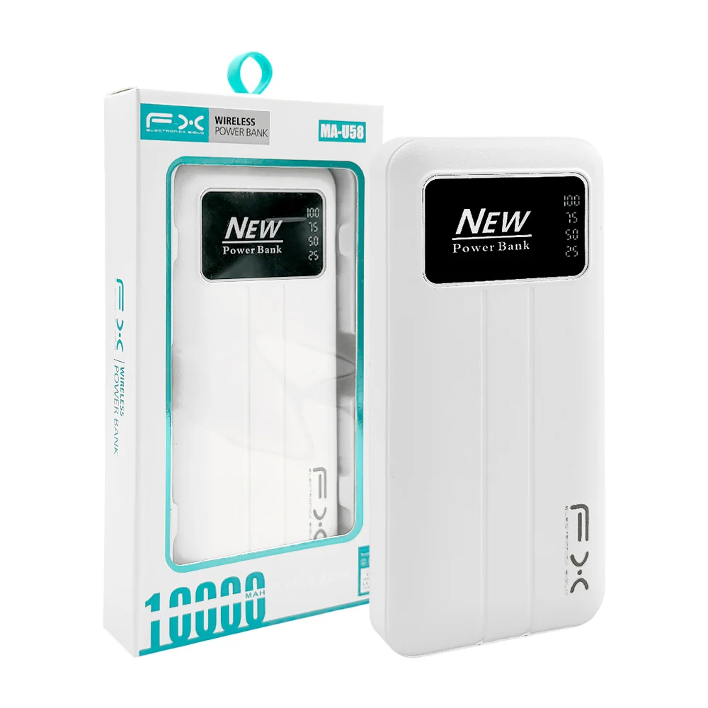 Power bank / batería portátil con indicador de carga led, 2 entradas …