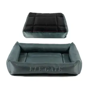 Cama tipo tapete acolchado 48x40x8cm con bordes y base antideslizante…