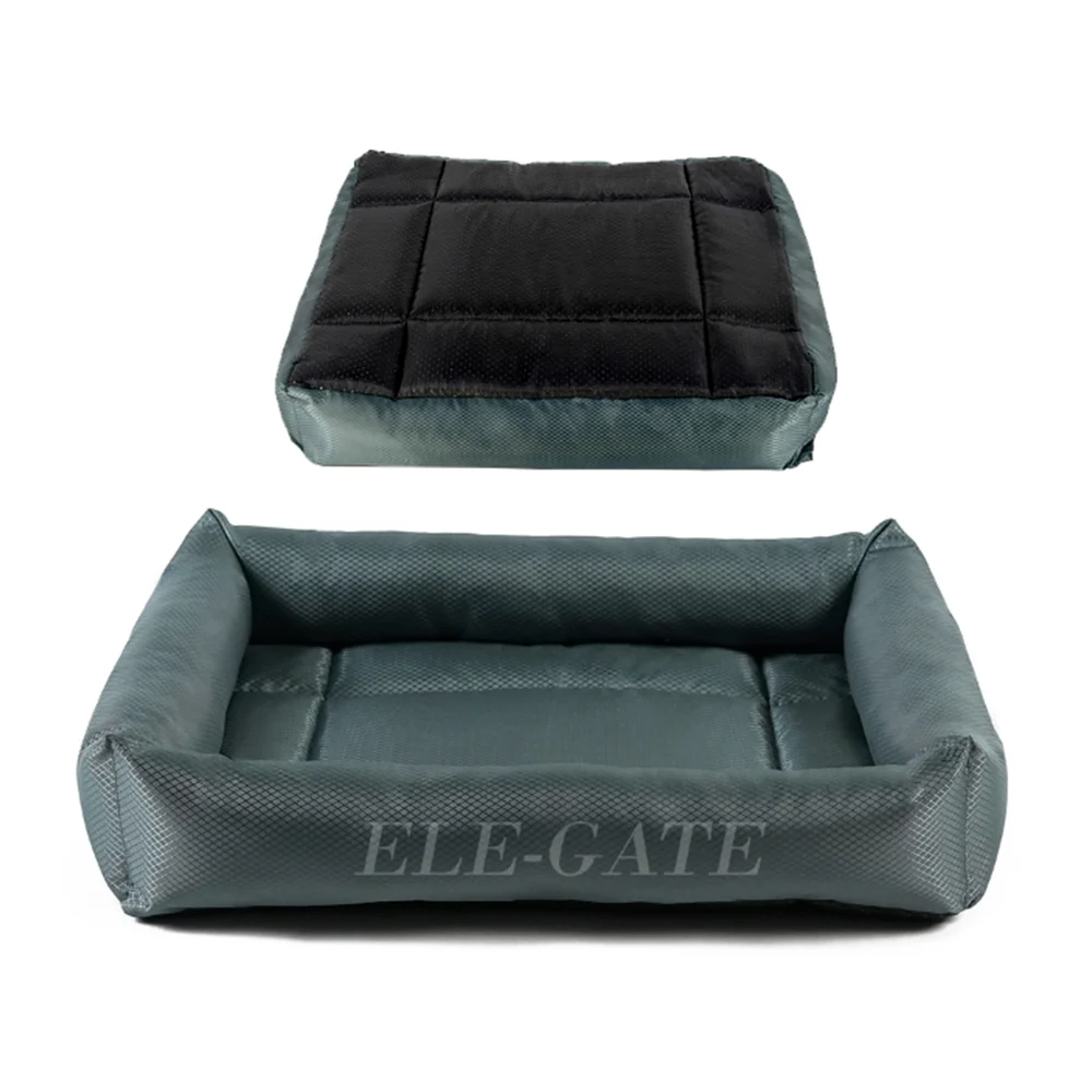 Cama tipo tapete acolchado 48x40x8cm con bordes y base antideslizante…