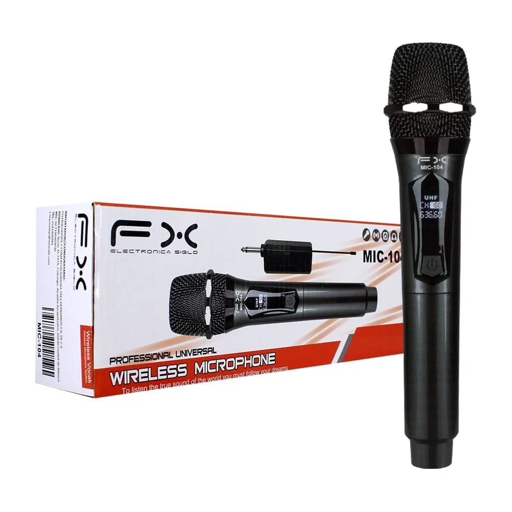 Micrófono inalámbrico profesional con pantalla digital / wireless mic…