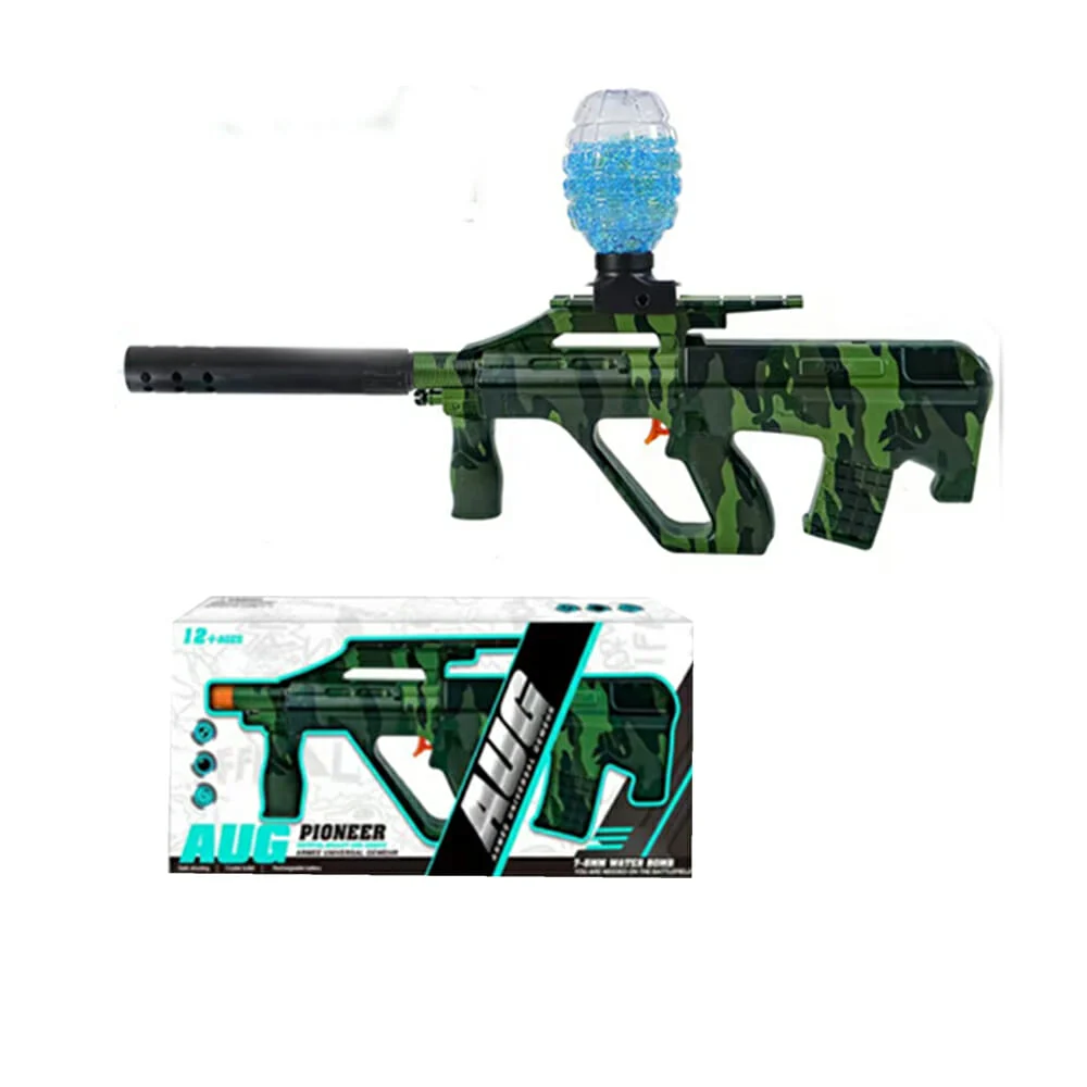 Pistola de hidrogel eléctrica automática aug en color verde camuflaje…