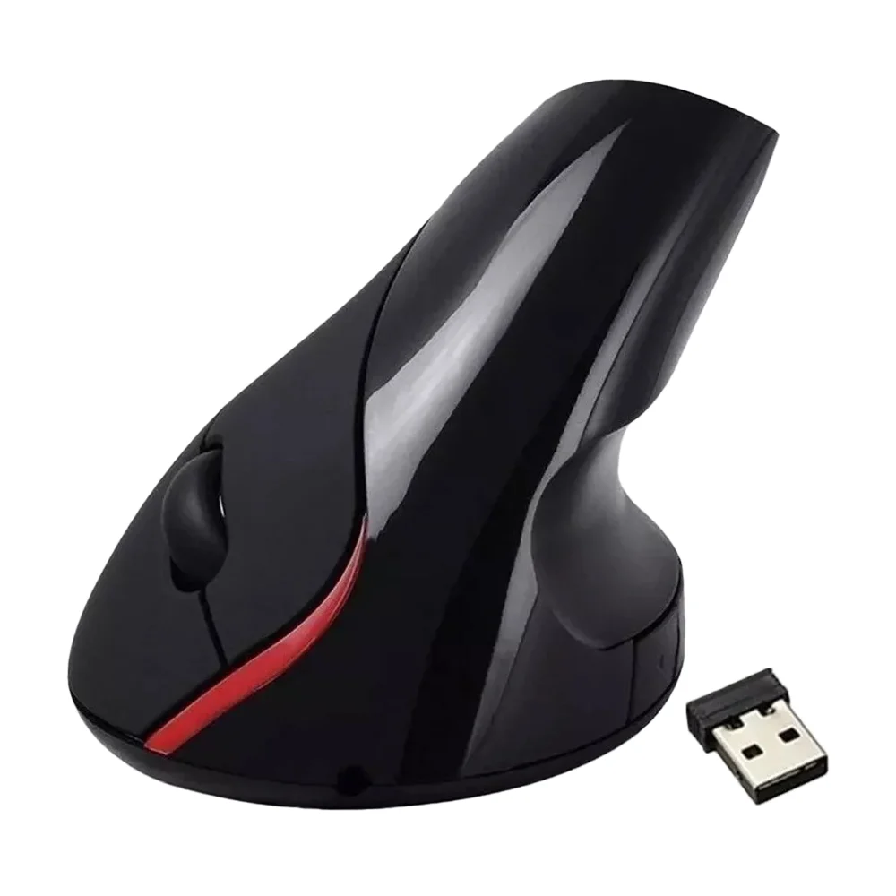 Mouse inalámbrico óptico vertical con diseño ergonómico, variedad de …