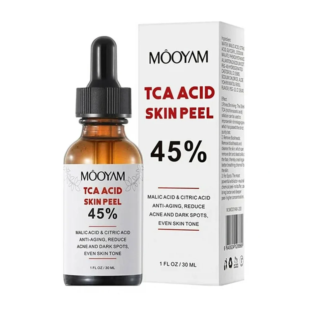 Serum limpiador exfoliante para disminución del acne y los puntos neg…