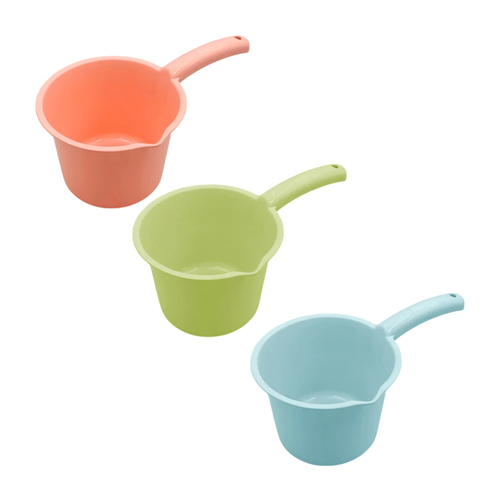 Cacerola - recipiente de plástico para cocina con mango y boquilla, v…