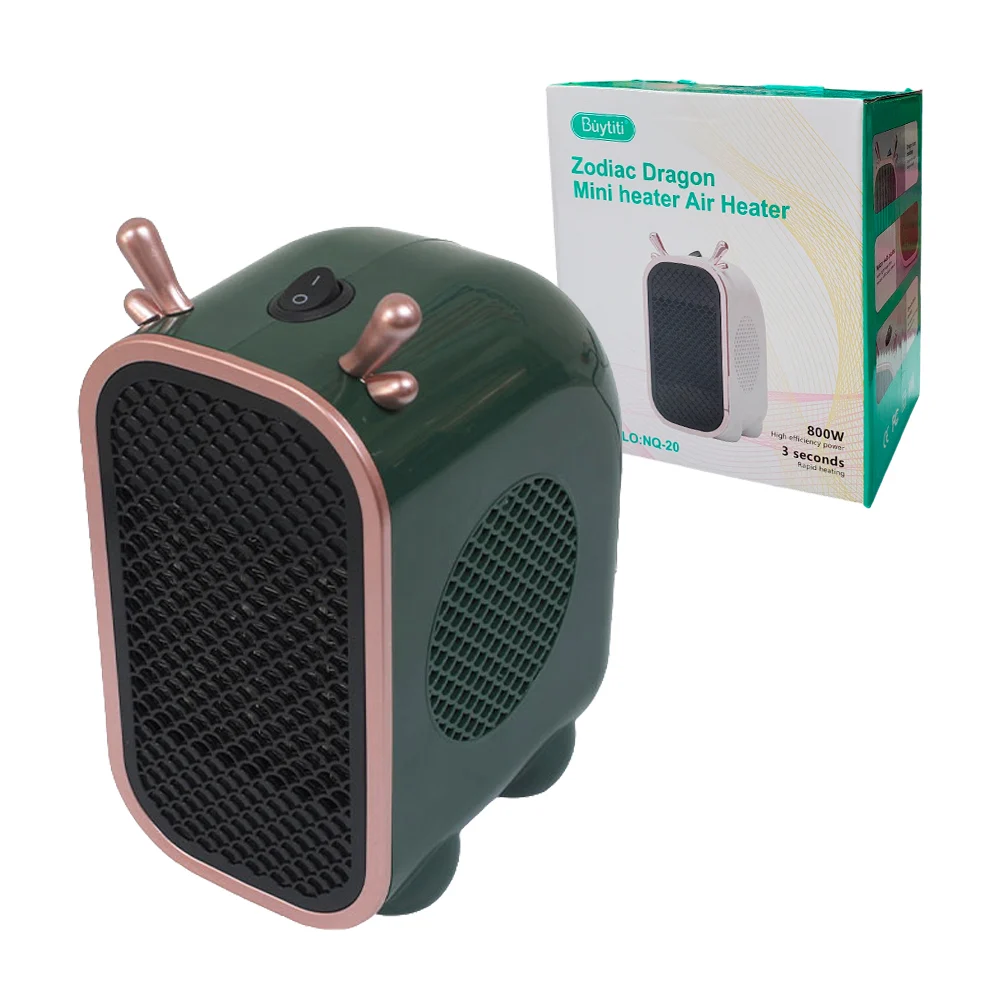 Calefactor eléctrico pequeño con decoración de cuernos y potencia de …