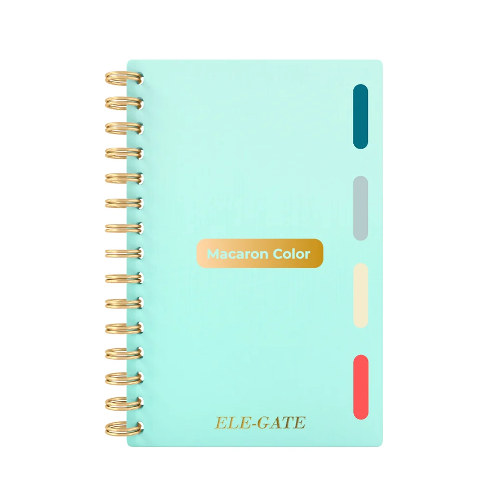 Libreta cuaderno tamaño a5 de raya con 80 hojas y 4 separadores de di…