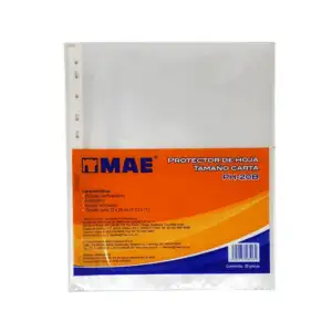Paquete con 20 protectores transparentes de hojas para recopilador, t…