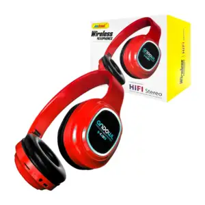 Audífonos diadema inalámbrica bluetooth andowl con diseño plegable y …