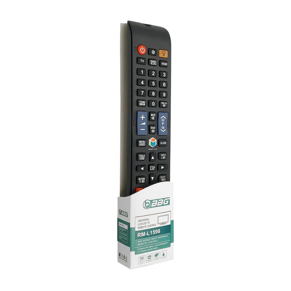 Control remoto universal bbg en color negro para televisión / rm-l159…