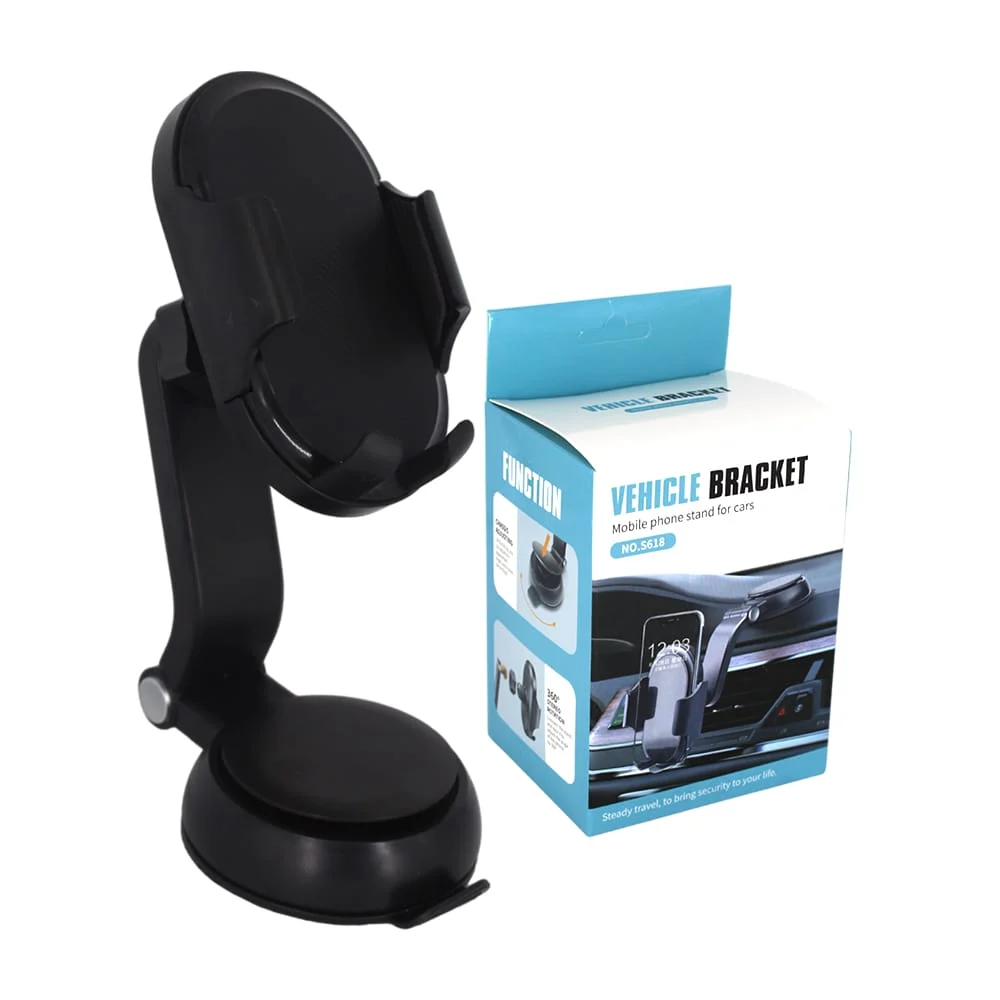 Soporte ajustable giratorio de celular con ventosa para carro automóv…