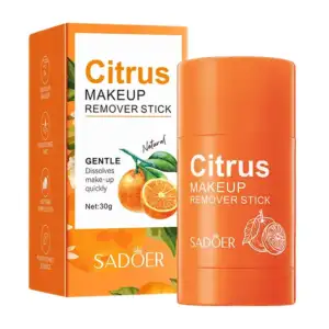 Desmaquillante sadoer en barra con extracto de cítricos, 30g / citrus…