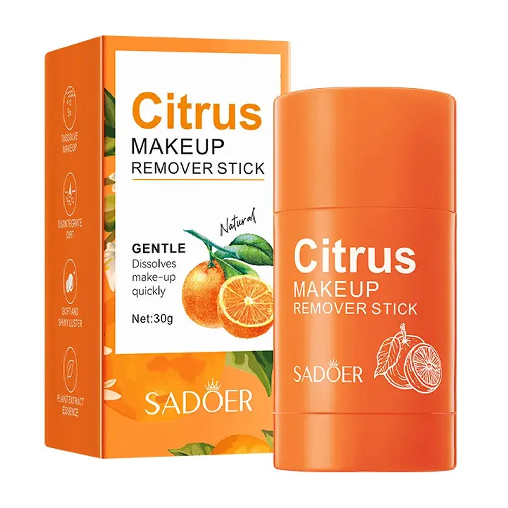 Desmaquillante sadoer en barra con extracto de cítricos, 30g / citrus…