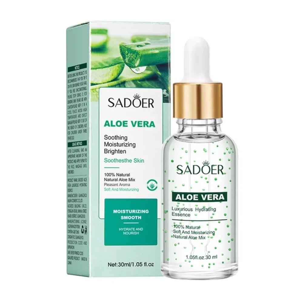 Serum sadoer con extracto de aloe vera para suavizar, dar luminosidad…