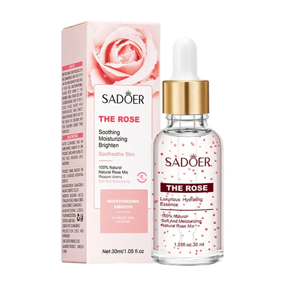 Serum sadoer con extracto de rosas para hidratar y suavizar la piel, …