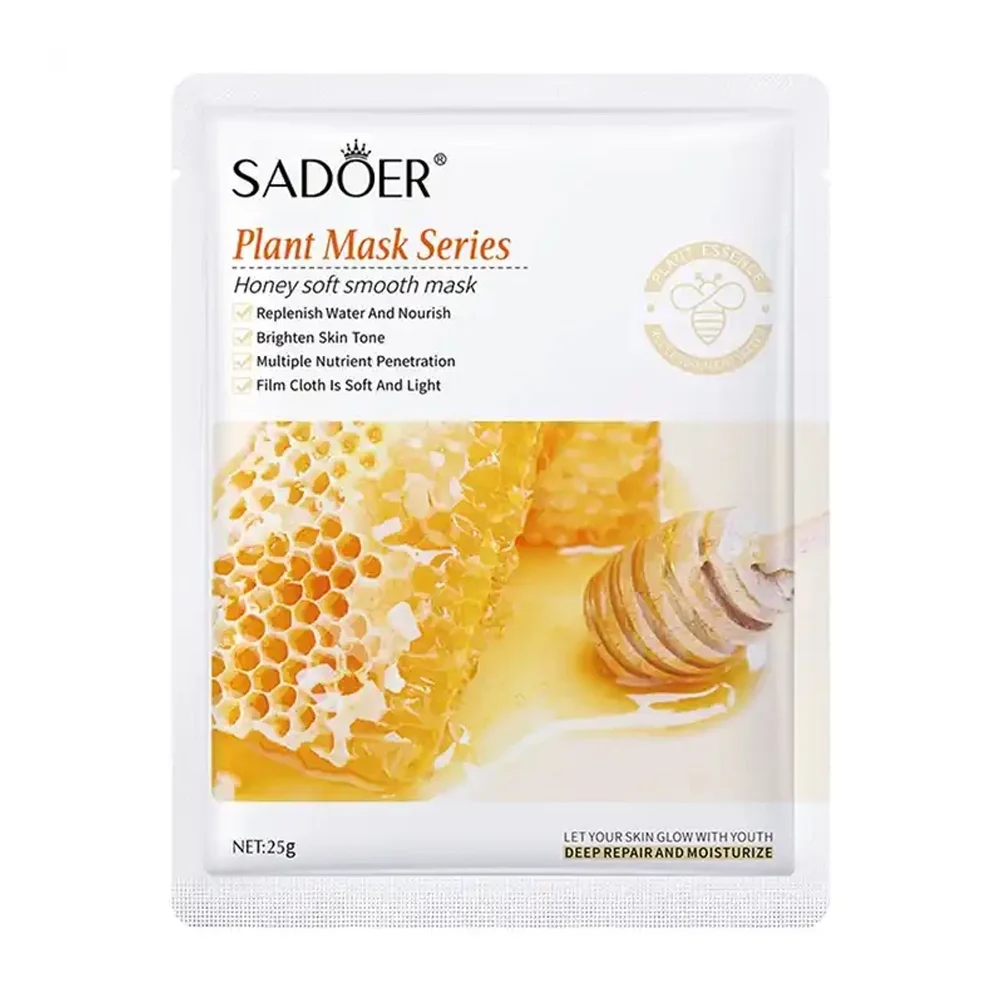 Mascarilla facial hidratante sadoer con extracto de miel, 25g / sd806…