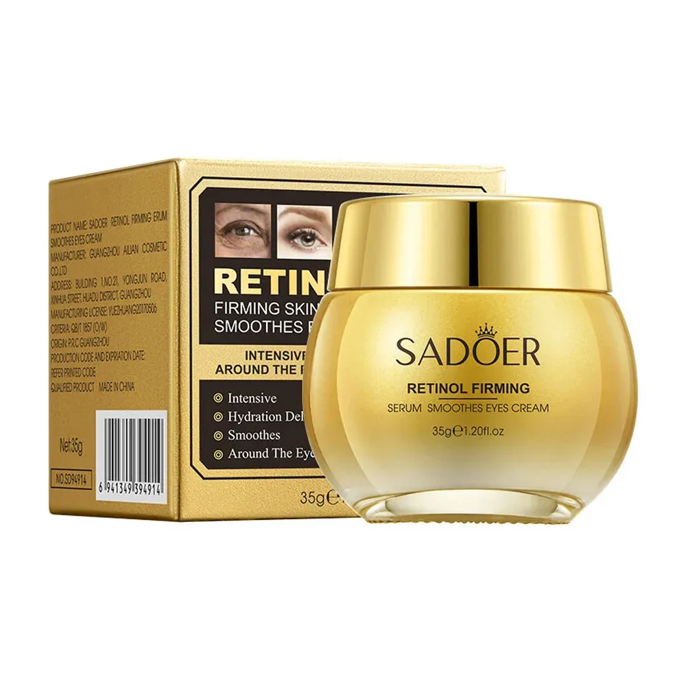 Crema reafirmante suavizante sadoer con retinol para ojos 35g / sd949…