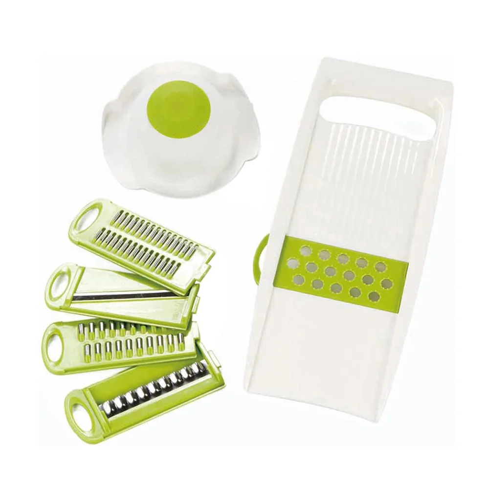 Cortador, rallador de verduras 5 en 1 con diferentes accesorios / sfy…