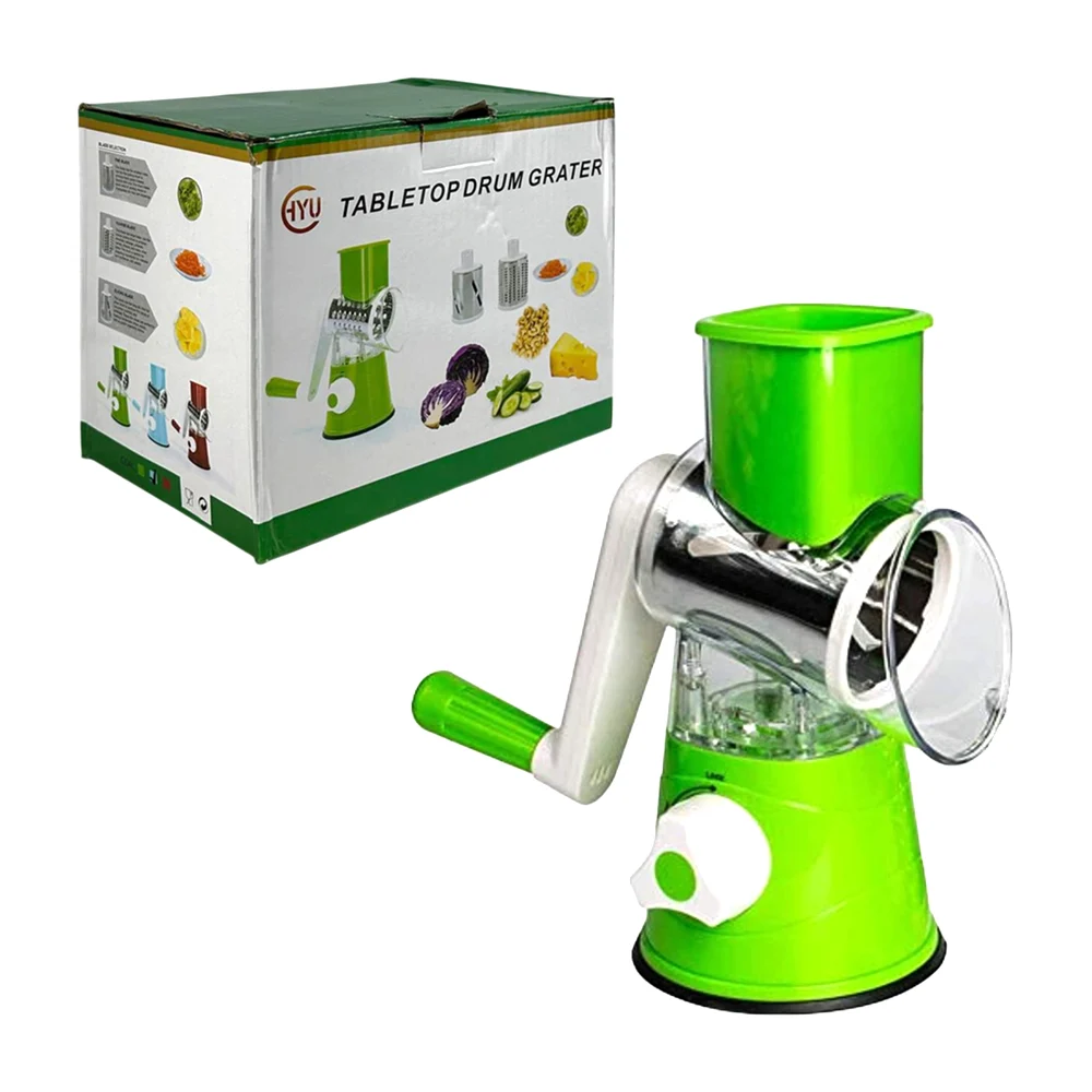 Rayador en forma de molino para alimentos, con cuchillas intercambiables, variedad de colores / sfyp65
