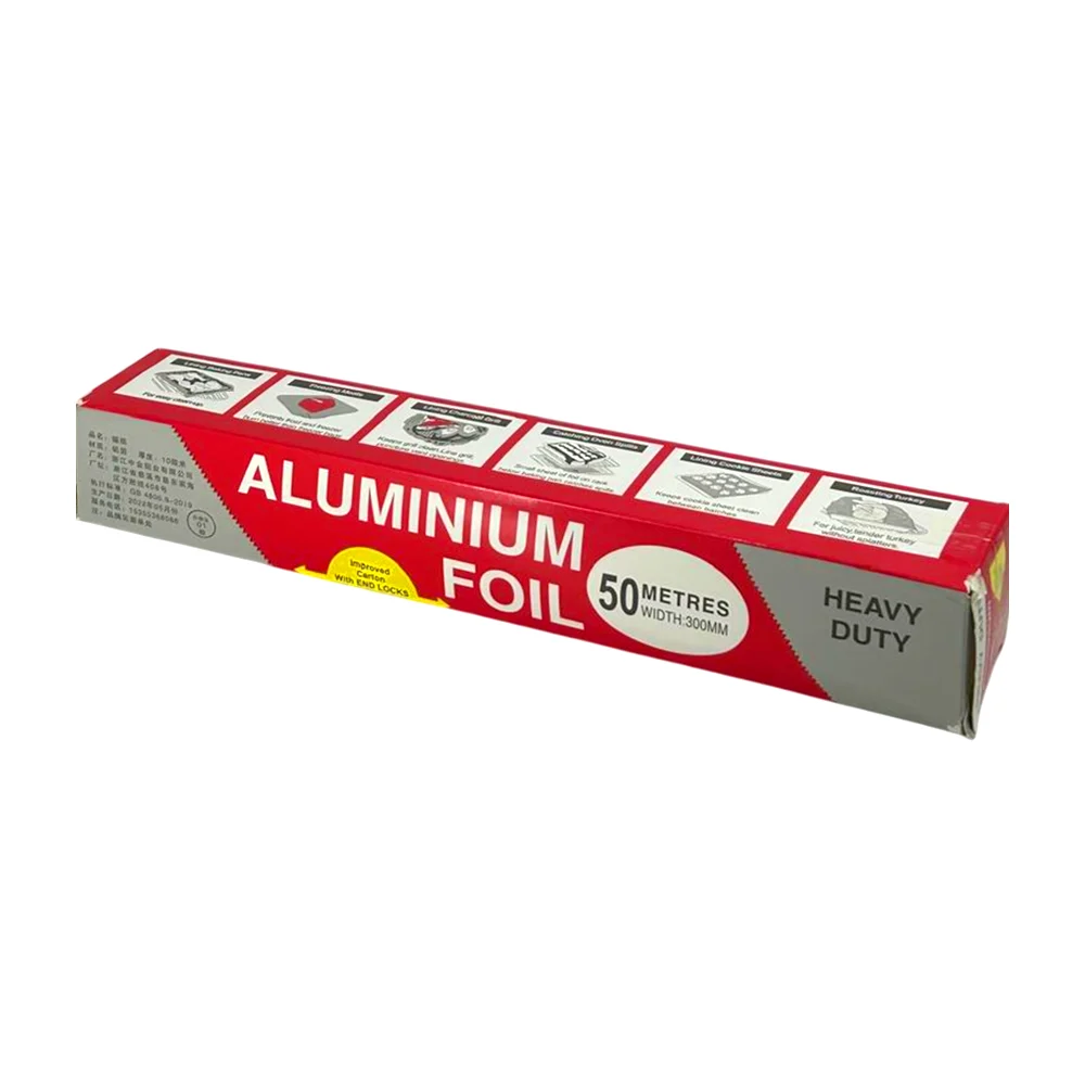Rollo de papel aluminio de 50m para cocina / sfyp76