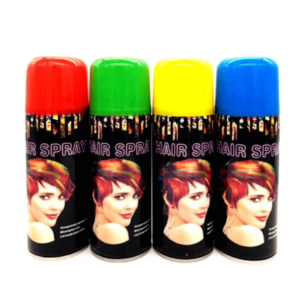 Lata de spray de color temporal para el cabello, 60g, variedad de col…