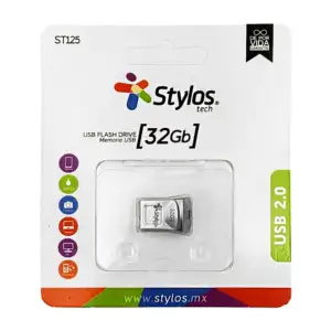Memoria usb flash drive 2.0 pequeña metálica de 32gb con hoyuelo para…
