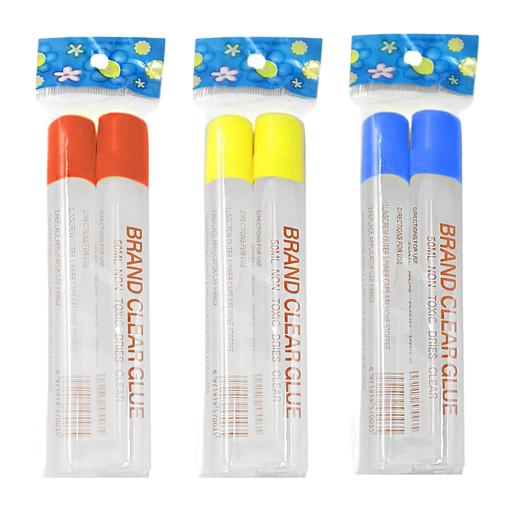 Blíster con 2 pegamentos líquidos transparentes de 50ml cada uno / br…