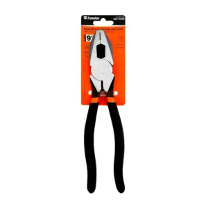 Pinzas de electricista fumetax de 9 pulgadas con mango de pvc antider…