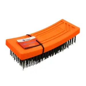 Cepillo de alambre rectangular fumetax para remover oxidación, pintur…