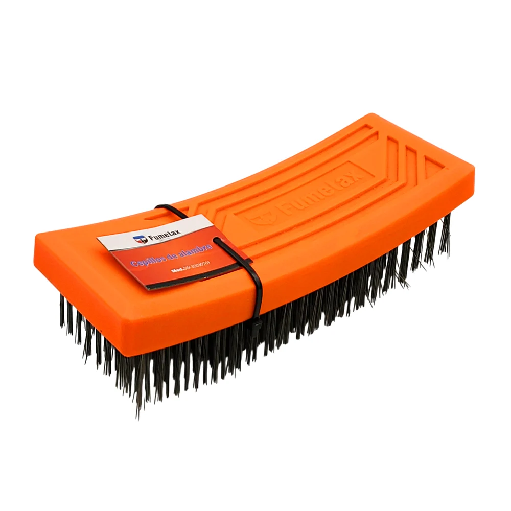 Cepillo de alambre rectangular fumetax para remover oxidación, pintur…