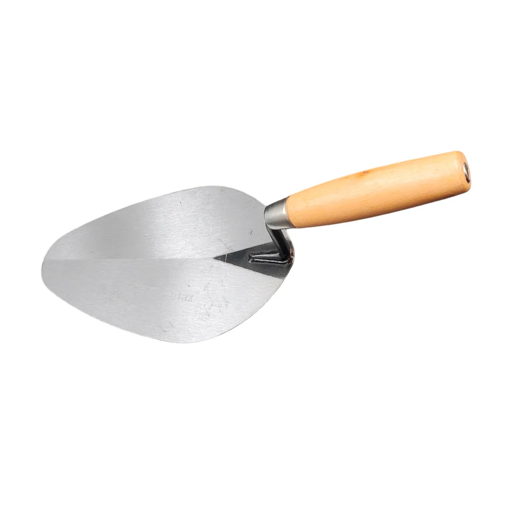 Cuchara metálica de 9 pulgadas con mango de madera para albañil / fum…