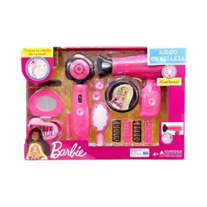 Set de juguete con accesorios de belleza con diseño de barbie / t3787…