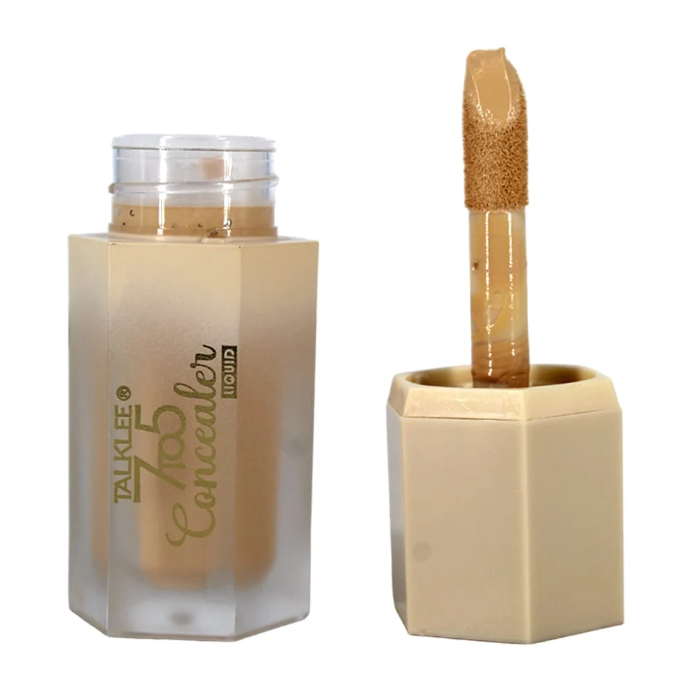 Corrector líquido con envase hexagonal y aplicador tipo labial, varie…