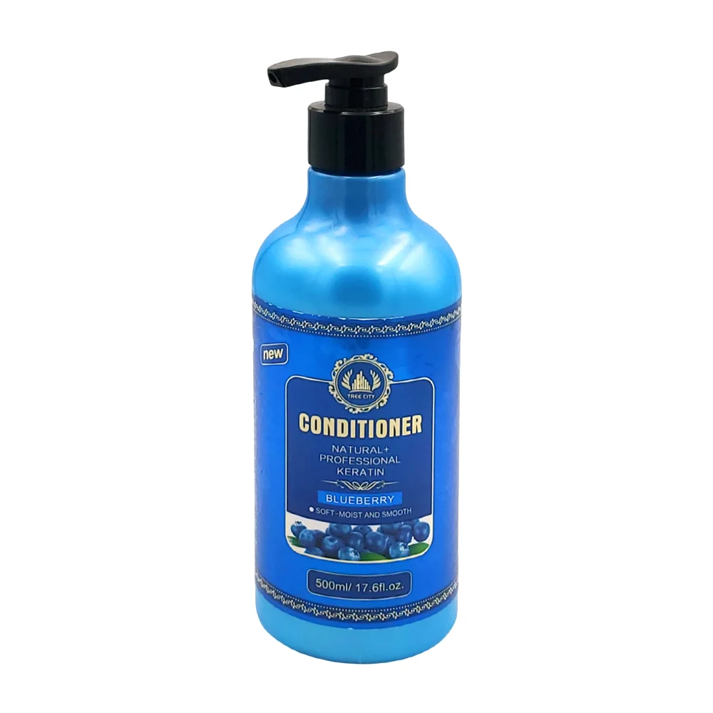 Acondicionador con dispensador, keratina y extracto de moras azules p…