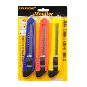 Blíster con 3 cutters grandes, 16cm, variedad de colores / jz cutter …